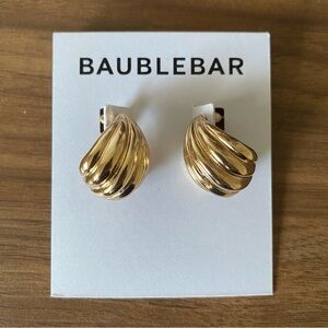 Baublebar Ribbed Statement Earrings